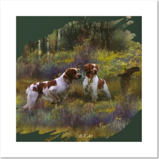 Brittany Spaniel Posters and Art